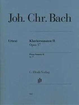  Johann Christian Bach - Klaviersonaten, Band II op. 17 | Buch |  Sack Fachmedien