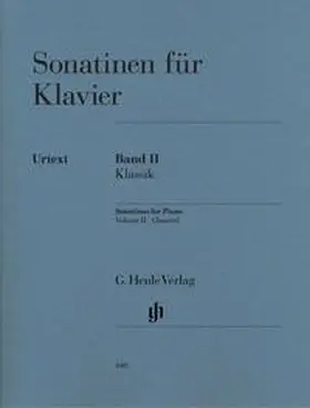 Herttrich |  Klaviermusik (Auswahlband) - Sonatinen für Klavier – Band II, Klassik | Buch |  Sack Fachmedien