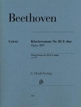Beethoven / Wallner |  Beethoven, Ludwig van - Klaviersonate Nr. 30 E-dur op. 109 | Buch |  Sack Fachmedien