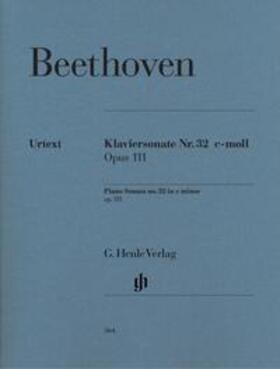 Beethoven / Wallner |  Beethoven, Ludwig van - Klaviersonate Nr. 32 c-moll op. 111 | Buch |  Sack Fachmedien