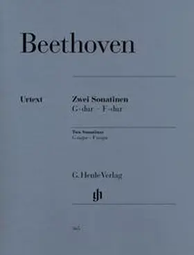  Ludwig van Beethoven - 2 Klaviersonatinen G-dur und F-dur, Anhang 5 | Buch |  Sack Fachmedien