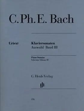 Berg |  Carl Philipp Emanuel Bach - Klaviersonaten, Auswahl, Band III | Buch |  Sack Fachmedien