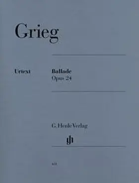 Herttrich / Steen-Nøkleberg |  Edvard Grieg - Ballade op. 24 | Buch |  Sack Fachmedien