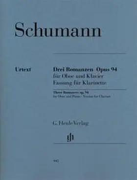  Robert Schumann - Drei Romanzen op. 94 für Oboe und Klavier | Buch |  Sack Fachmedien