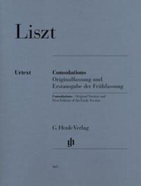 Eckhardt / Heinemann | Liszt, Franz - Consolations (including first edition of the early version) | Buch | 979-020180465-1 | sack.de