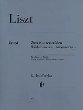 Eckhardt / Haug-Freienstein |  Liszt, Franz - Zwei Konzertetüden | Buch |  Sack Fachmedien