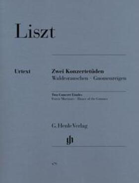 Eckhardt / Haug-Freienstein | Liszt, Franz - Zwei Konzertetüden | Buch | 979-020180479-8 | sack.de