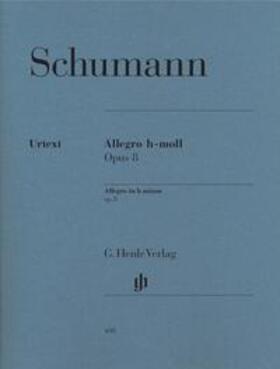 Schumann / Herttrich |  Allegro h-moll op. 8 | Buch |  Sack Fachmedien