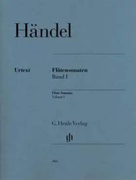  Georg Friedrich Händel - Flötensonaten Band I | Buch |  Sack Fachmedien