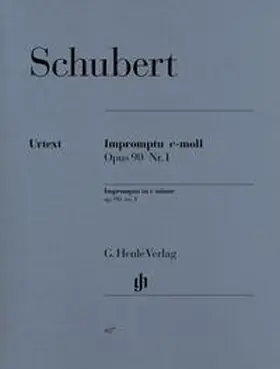 Gieseking |  Franz Schubert - Impromptu c-moll op. 90 Nr. 1 D 899 | Buch |  Sack Fachmedien