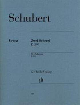 Schubert / Haberkamp |  2 Scherzi B-dur und Des-dur D 593 | Buch |  Sack Fachmedien