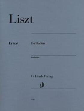 Liszt / Mueller / Heinemann | Liszt, Franz - Balladen | Buch | 979-020180490-3 | sack.de