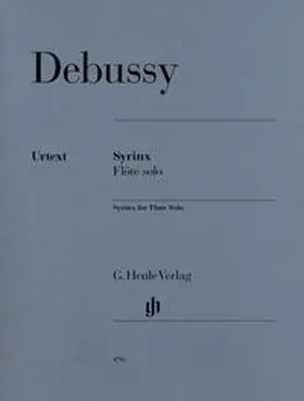  Claude Debussy - Syrinx - La flûte de Pan für Flöte solo | Buch |  Sack Fachmedien