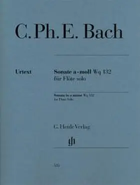 Bach / Beyer |  Sonate a-moll Wq 132 für Flöte solo | Buch |  Sack Fachmedien