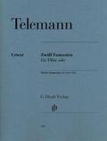 Telemann / Beyer |  Zwölf Fantasien für Flöte solo TWV 40:2-13 | Buch |  Sack Fachmedien