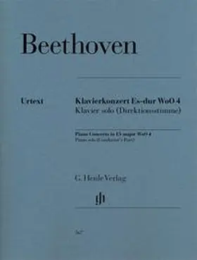  Ludwig van Beethoven - Klavierkonzert Es-dur WoO 4 | Buch |  Sack Fachmedien
