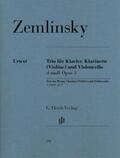 Rahmer |  Zemlinsky, A: Trio für Klavier, Klarinette (Violine),Cello | Buch |  Sack Fachmedien