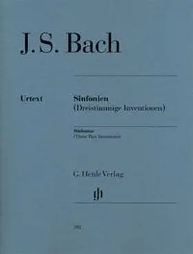 Bach / Scheideler |  Sinfonien (Dreistimmige Inventionen) für Klavier zu zwei Händen. Revidierte Ausgabe von HN 360 | Buch |  Sack Fachmedien