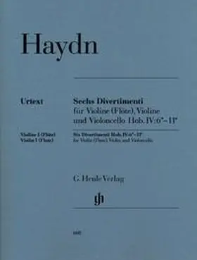 Friesenhagen |  Joseph Haydn - Sechs Divertimenti Hob. IV:6*-11* für Violine (Flöte), Violine und Violoncello | Buch |  Sack Fachmedien