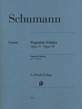 Herttrich |  Robert Schumann - Paganini-Etüden op. 3 und op. 10 | Buch |  Sack Fachmedien