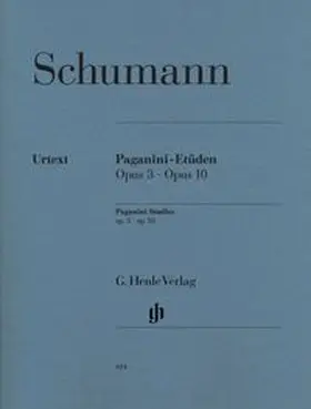  Robert Schumann - Paganini-Etüden op. 3 und op. 10 | Buch |  Sack Fachmedien
