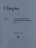 Chopin / Zimmermann |  Chopin, Frédéric - Andante spianato und Grande Polonaise brillante Es-dur op. 22 | Buch |  Sack Fachmedien