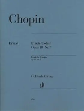 Chopin / Zimmermann |  Etüde E-dur op. 10,3 | Buch |  Sack Fachmedien
