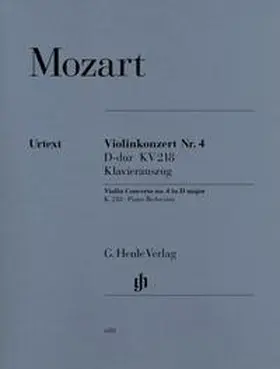 Mozart / Seiffert |  Mozart, Wolfgang Amadeus - Violinkonzert Nr. 4 D-dur KV 218 | Buch |  Sack Fachmedien