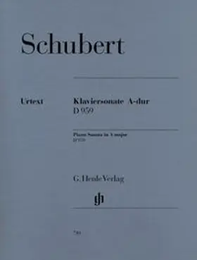  Schubert, Franz - Klaviersonate A-dur D 959 | Buch |  Sack Fachmedien