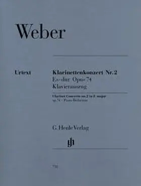  Carl Maria von Weber - Klarinettenkonzert Nr. 2 Es-dur op. 74 | Buch |  Sack Fachmedien