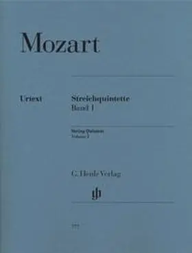  Wolfgang Amadeus Mozart - Streichquintette, Band I | Buch |  Sack Fachmedien