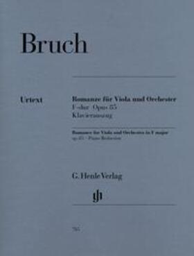 Bruch / Gertsch | Romanze für Viola und Orchester F-dur Opus 85 | Buch | 979-020180785-0 | sack.de
