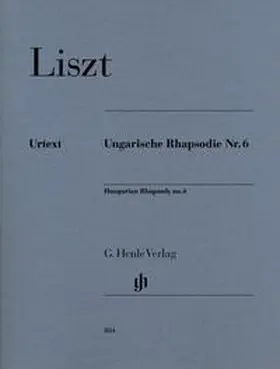  Franz Liszt - Ungarische Rhapsodie Nr. 6 | Buch |  Sack Fachmedien