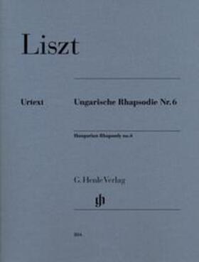 Liszt / Herttrich | Liszt, Franz - Ungarische Rhapsodie Nr. 6 | Buch | 979-020180804-8 | sack.de