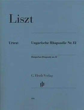  Franz Liszt - Ungarische Rhapsodie Nr. 12 | Buch |  Sack Fachmedien