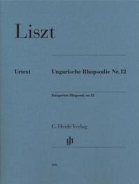 Liszt / Herttrich | Liszt, Franz - Ungarische Rhapsodie Nr. 12 | Buch | 979-020180806-2 | sack.de