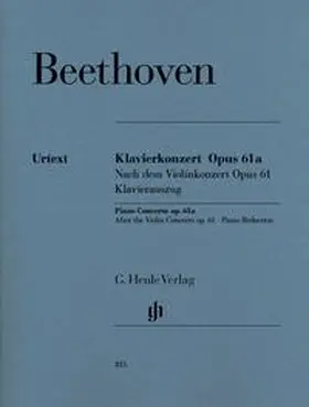 Beethoven / Küthen |  Klavierkonzert D-dur op.61a nach dem Violinkonzert op. 61 | Buch |  Sack Fachmedien