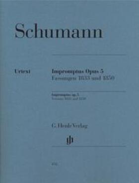 Schumann / Herttrich |  Impromptus op. 5 | Buch |  Sack Fachmedien