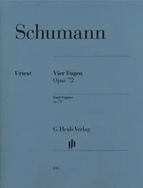 Schumann / Herttrich |  Vier Fugen op. 72 | Buch |  Sack Fachmedien