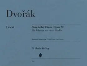  Slawische Tänze op. 72 für Klavier zu vier Händen | Buch |  Sack Fachmedien