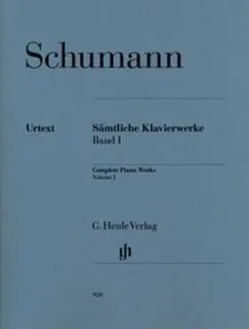 Robert Schumann - Sämtliche Klavierwerke, Band I | Buch | 979-020180920-5 | www.sack.de