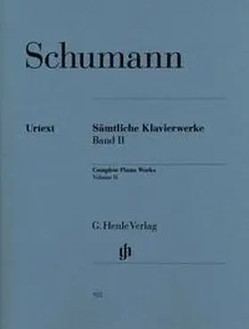 Herttrich | Robert Schumann - Sämtliche Klavierwerke, Band II | Buch | 979-020180922-9 | sack.de