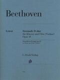 Beethoven / Voss |  Serenade D-dur für Klavier und Flöte (Violine) Opus 41 | Buch |  Sack Fachmedien