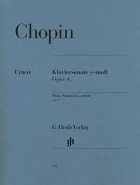 Chopin / Gerbracht / Müllemann |  Klaviersonate c-moll op. 4 | Buch |  Sack Fachmedien