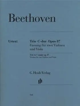 Voss |  Ludwig van Beethoven - Trio C-dur op. 87 | Buch |  Sack Fachmedien