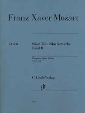  Franz Xaver Mozart - Sämtliche Klavierwerke, Band II | Buch |  Sack Fachmedien
