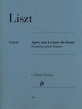  Liszt, Franz - Après une Lecture du Dante - Fantasia quasi Sonata | Buch |  Sack Fachmedien