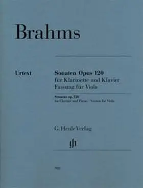 Voss / Behr |  Johannes Brahms - Klarinettensonaten op. 120 | Buch |  Sack Fachmedien