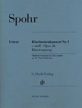Spohr / Scheideler |  Konzert Nr. 1 c-moll op. 26 für Klarinette und Orchester | Buch |  Sack Fachmedien