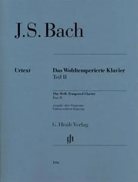 Tomita |  Bach, Johann Sebastian - Das Wohltemperierte Klavier Teil II BWV 870-893 | Buch |  Sack Fachmedien